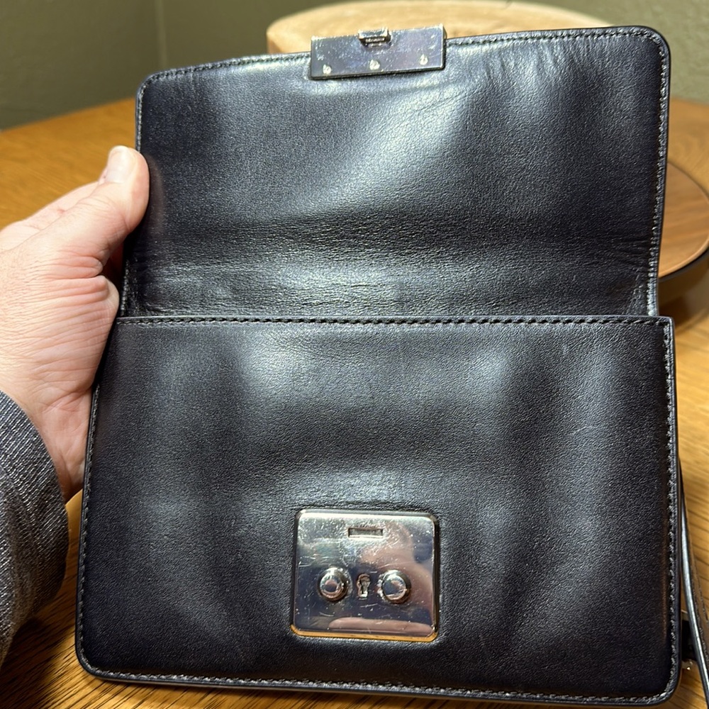 MICHAEL KORS Small Sloan Leather Gusset Crossbody - Picture 8 of 16